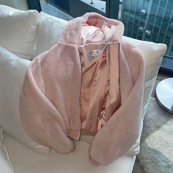Laney Jacket in Baby Pink - Picture 2 of 2